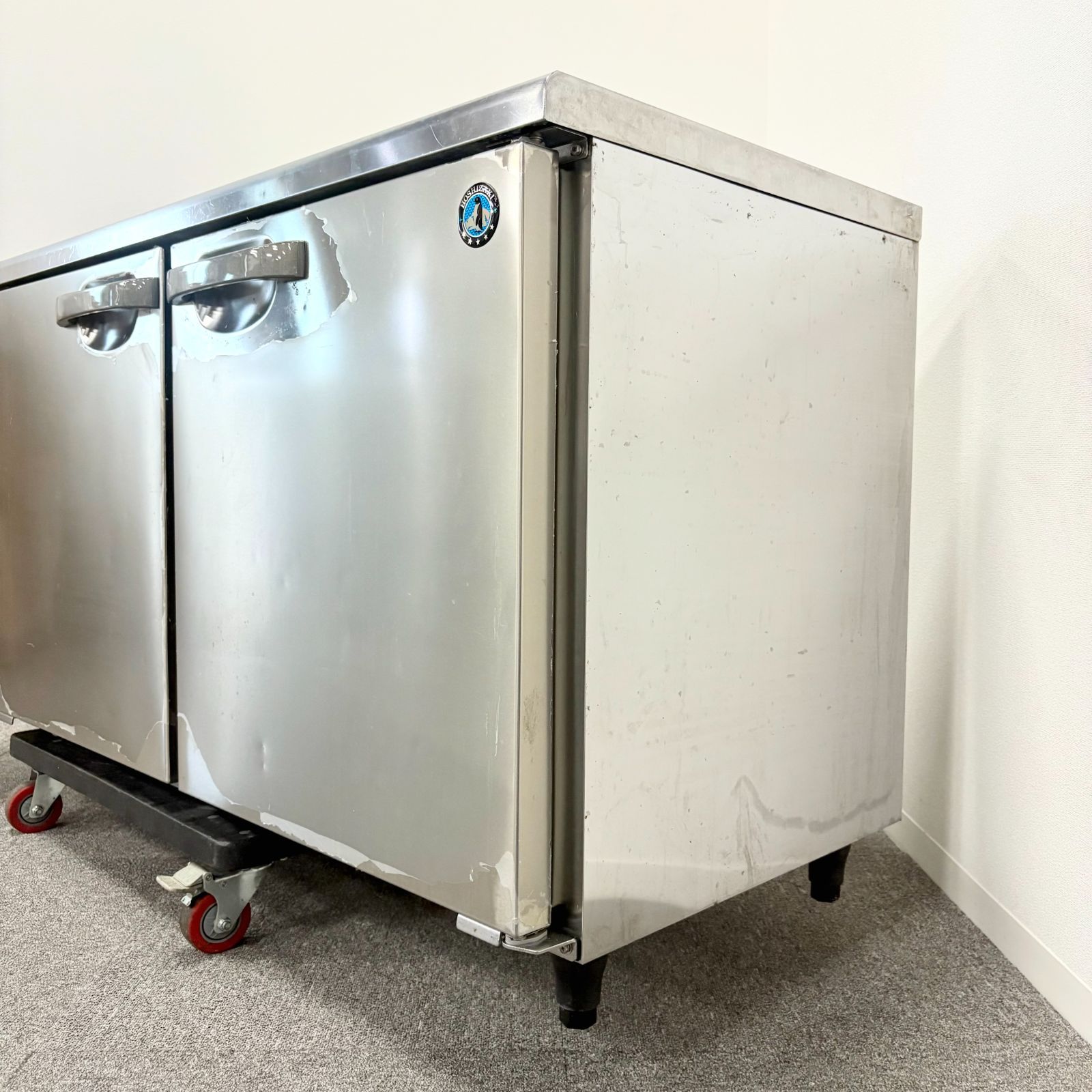 冷蔵コールドテーブル ホシザキ RT-150 SNG 幅1500 mm×奥行600 mm×高さ800 mm 2020年製 業務用 冷蔵庫 1609