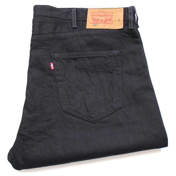 morosanpantsビッグサイズW46 Levi's 00s 後染めブラックデニム