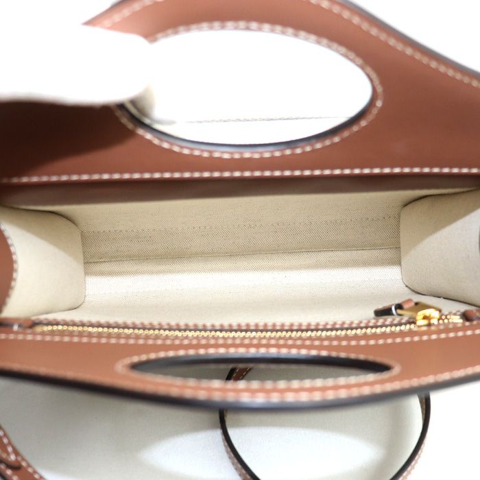 BURBERRY バーバリー ミニ ポケットバッグ 2Wayショルダーバッグ  