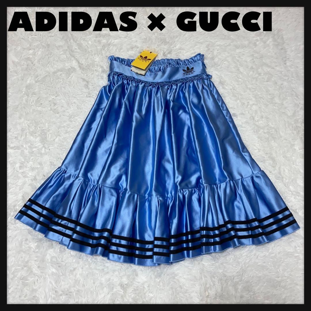 【新品未使用タグ付き】ADIDAS GUCCI スカート 刺繍ロゴ 40 新品未使用タグ付き】ADIDAS GUCCI スカート 刺繍ロゴ 40 - メルカリ