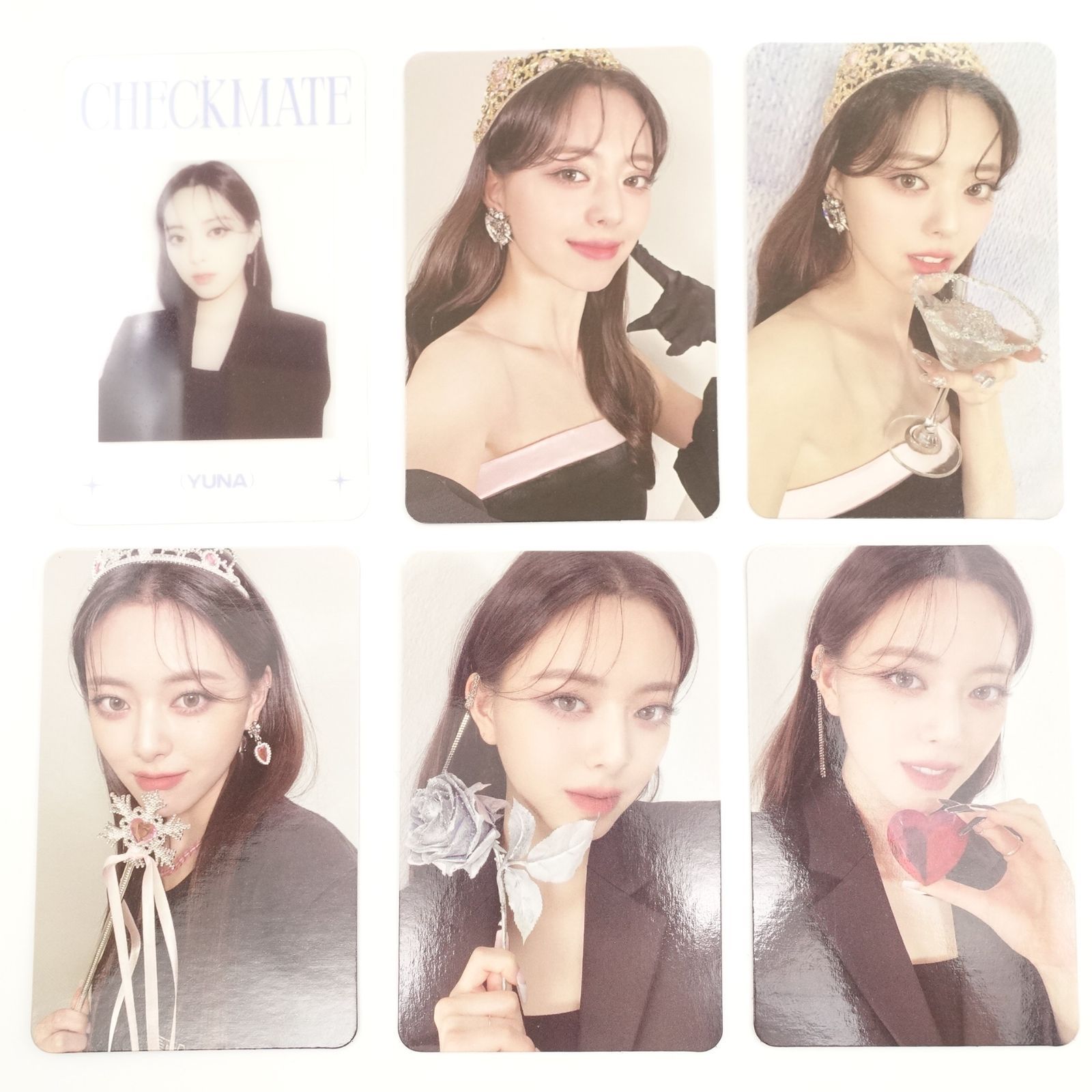 ITZY YUNA ユナ トレカ checkmate shopee 特典 Yuna Official Photocard Itzy Checkmate Genuine Kpop | eBay