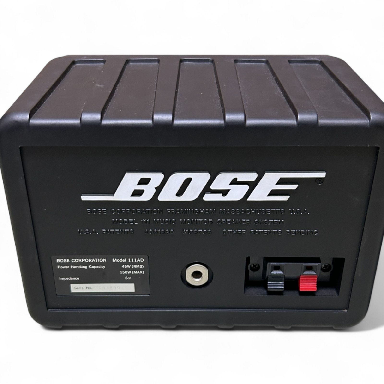 ☆ ボーズ BOSE スピーカー 111AD ブラック バスレフ式 1700-205