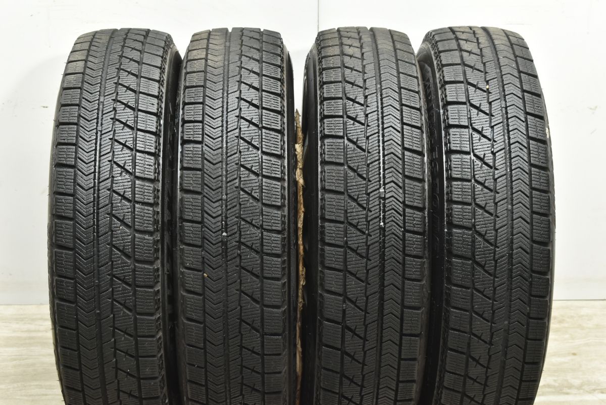 【良好品】バルミナ 13in 4.00B +45 PCD100 ブリヂストン ブリザック VRX 145/80R13 N-BOX モコ アルト ワゴンR タント ミラ ムーヴ