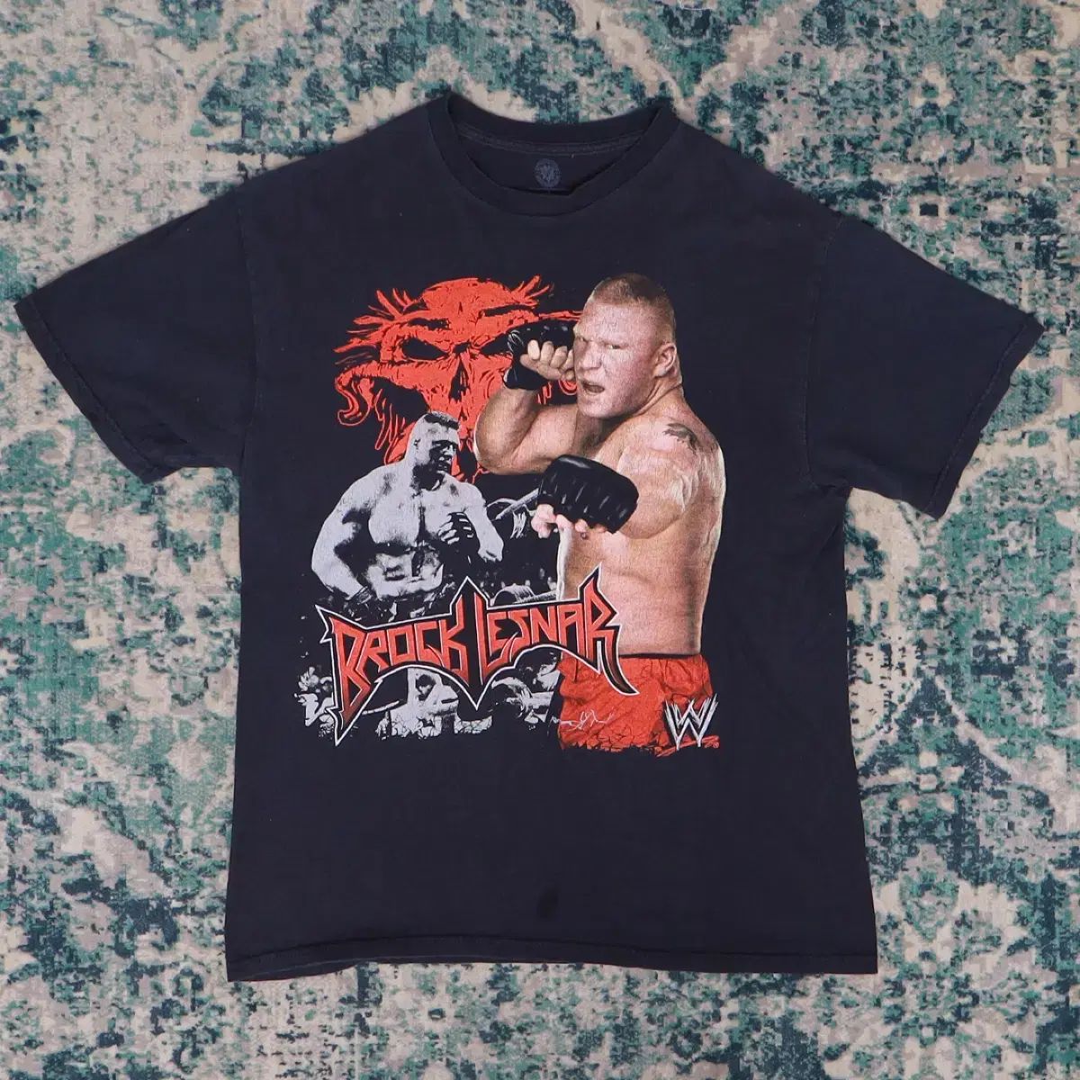 VTG ヴィンテージ WWE ブロック・レスナー 半袖Tシャツ L - メルカリ