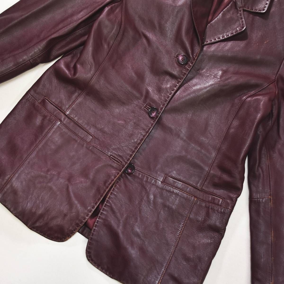 本革】 90s ヴィンテージ ジャンニ ヴァレンティノ GIANNI VALENTINO 
