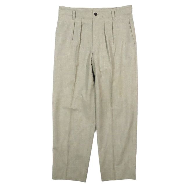 イッセイミヤケ　80s 筆タグ　スラックス　ヴィンテージ ISSEY MIYAKE(イッセイミヤケ) 80's Tuck slacks タック