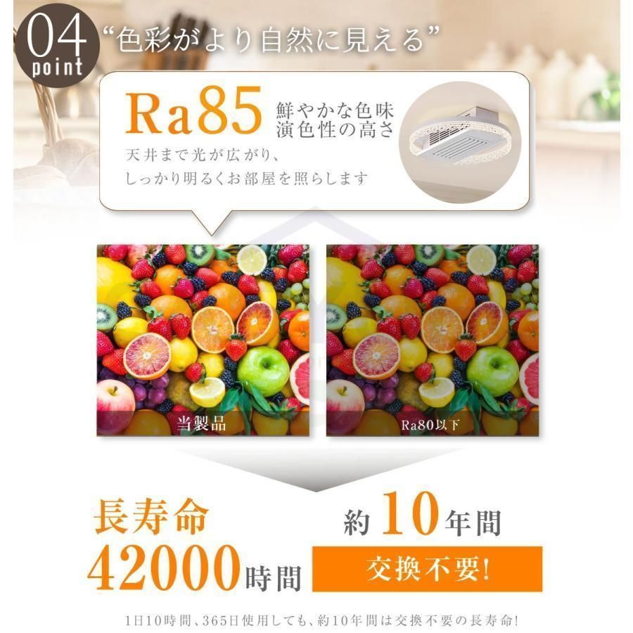 ファン付き照明