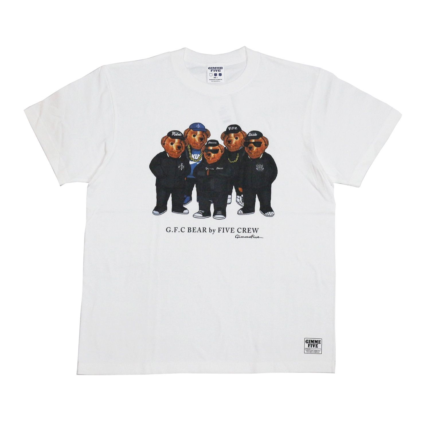 ギミーファイブ GIMME FIVE G.F.C. BEAR TEE （送料無料）新品未使用