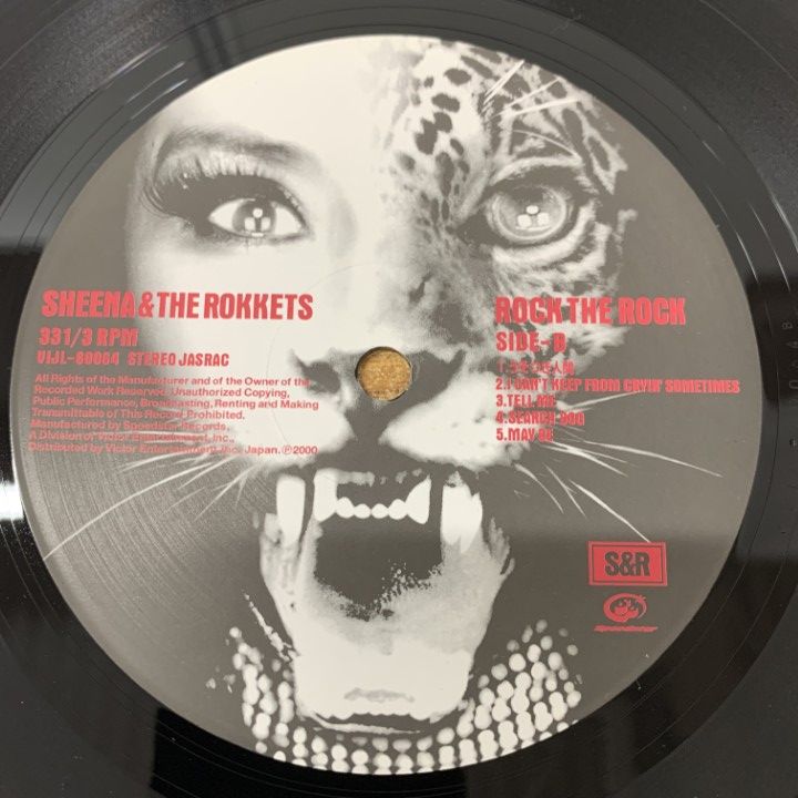 ▲01)【同梱不可】シーナ＆ザ・ロケッツ/SHEENA & THE ROKKETS/ROCK THE ROCK/VIJL-60064/LPレコード/国内盤/A △01)【同梱不可】シーナ＆ザ・ロケッツ/SHEENA & THE ROKKETS