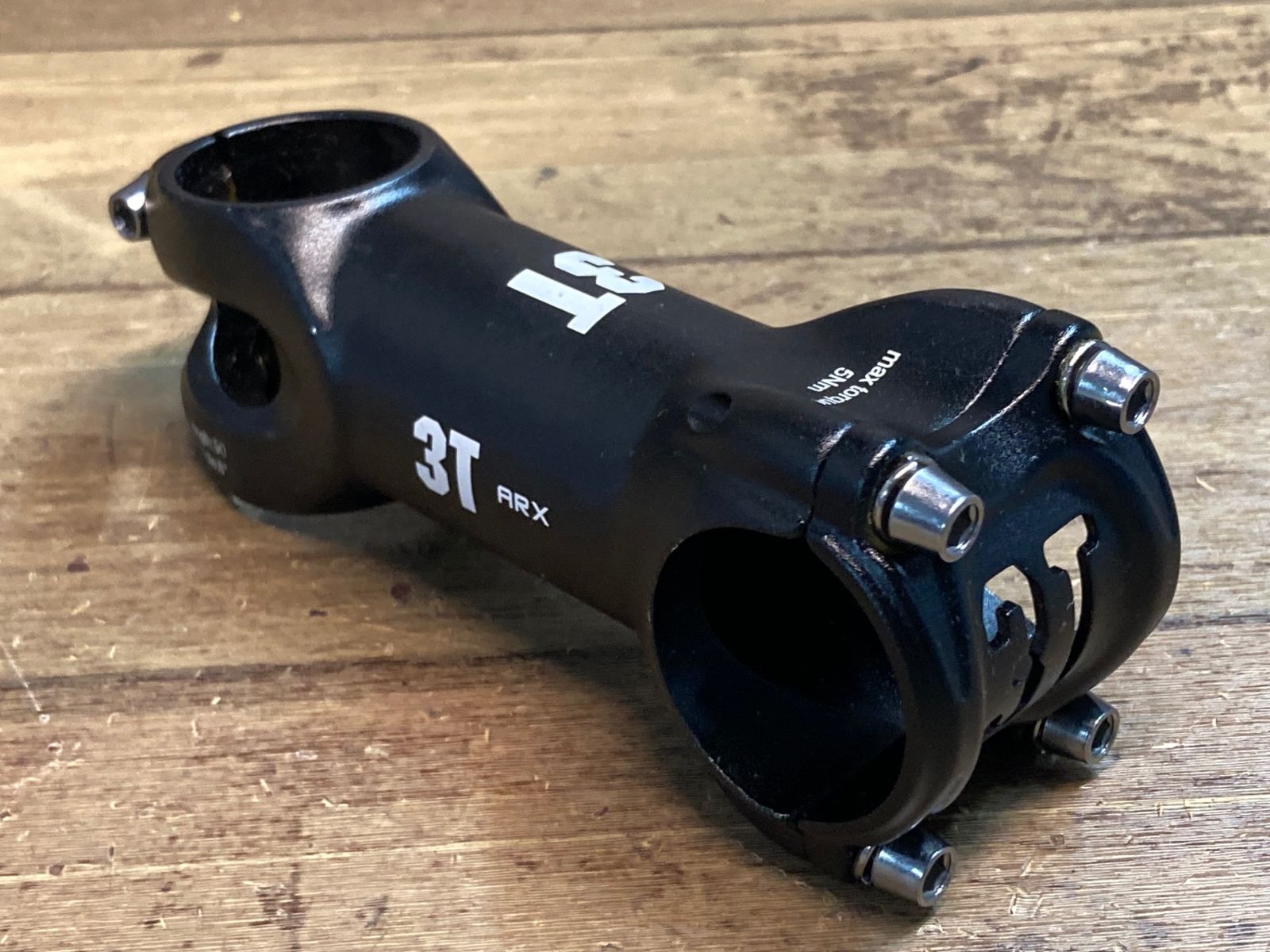 JA184 3T ARX アルミ ステム 黒 90mm Φ31.8 OS 6° - メルカリ