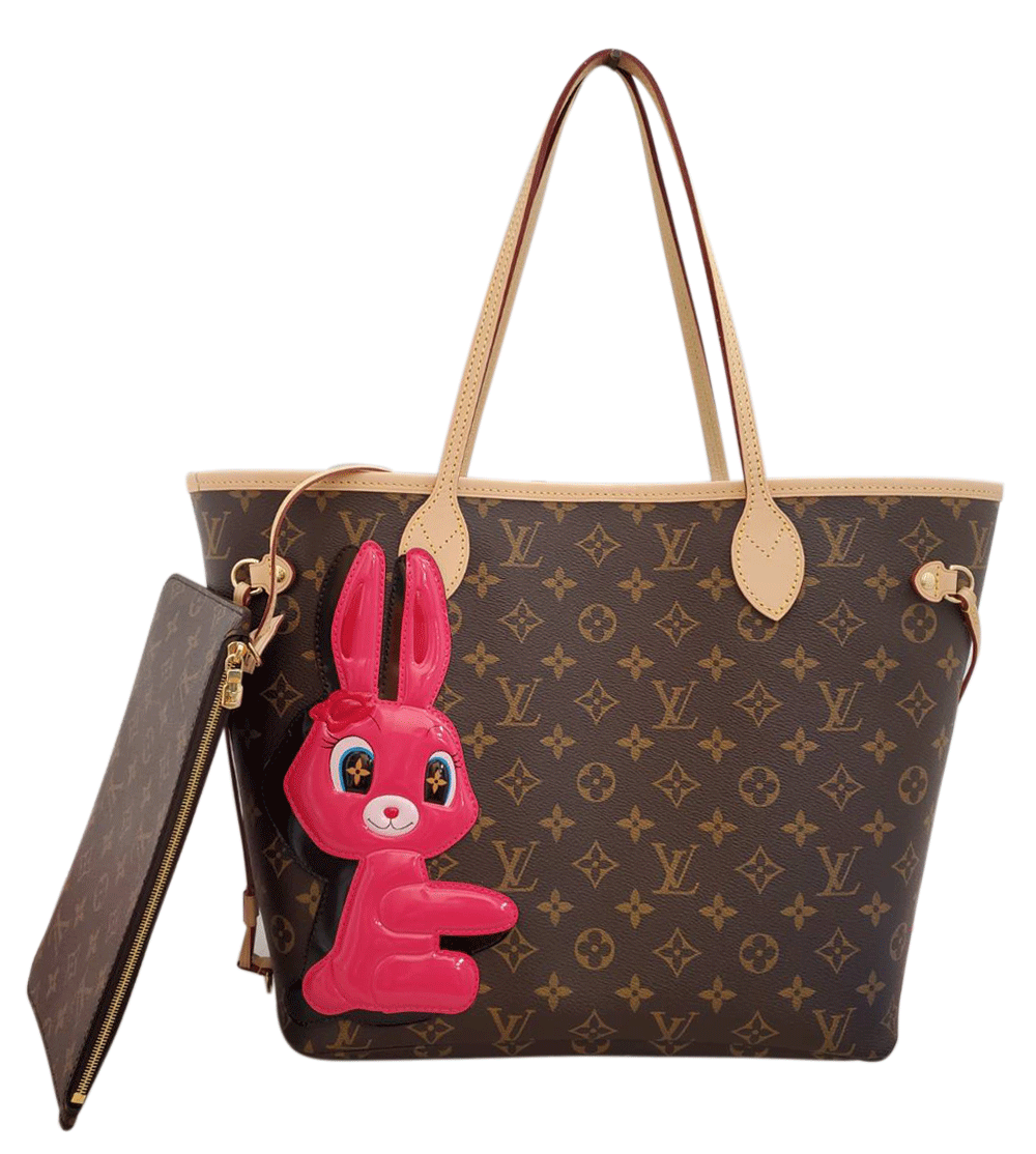 ルイ・ヴィトン LOUIS VUITTON　ネヴァーフルMM　ショルダーバッグ　ウサギパッチワーク