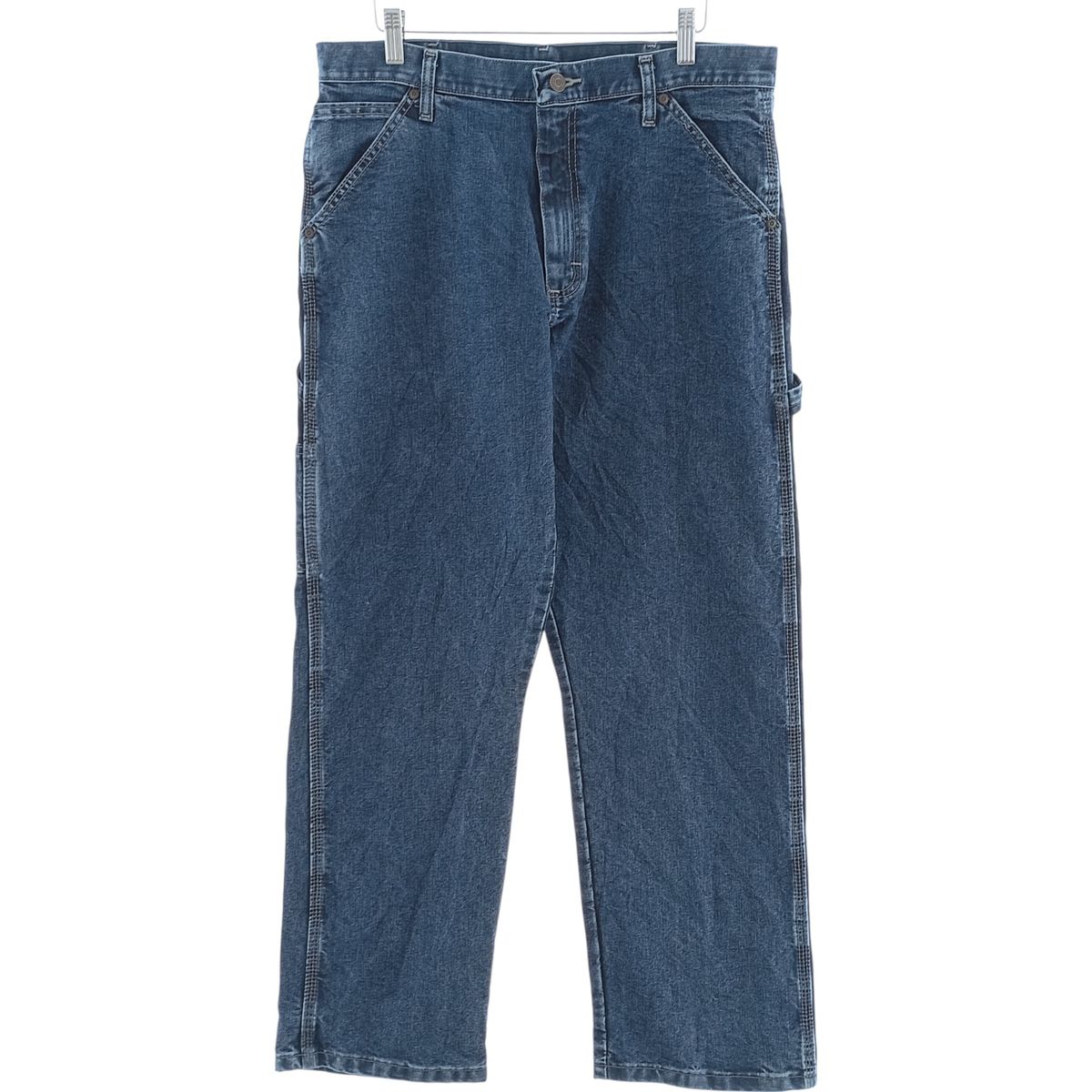 古着 00年代 ラングラー Wrangler CARPENTER デニムペインターパンツ メンズw34相当|eaa417548