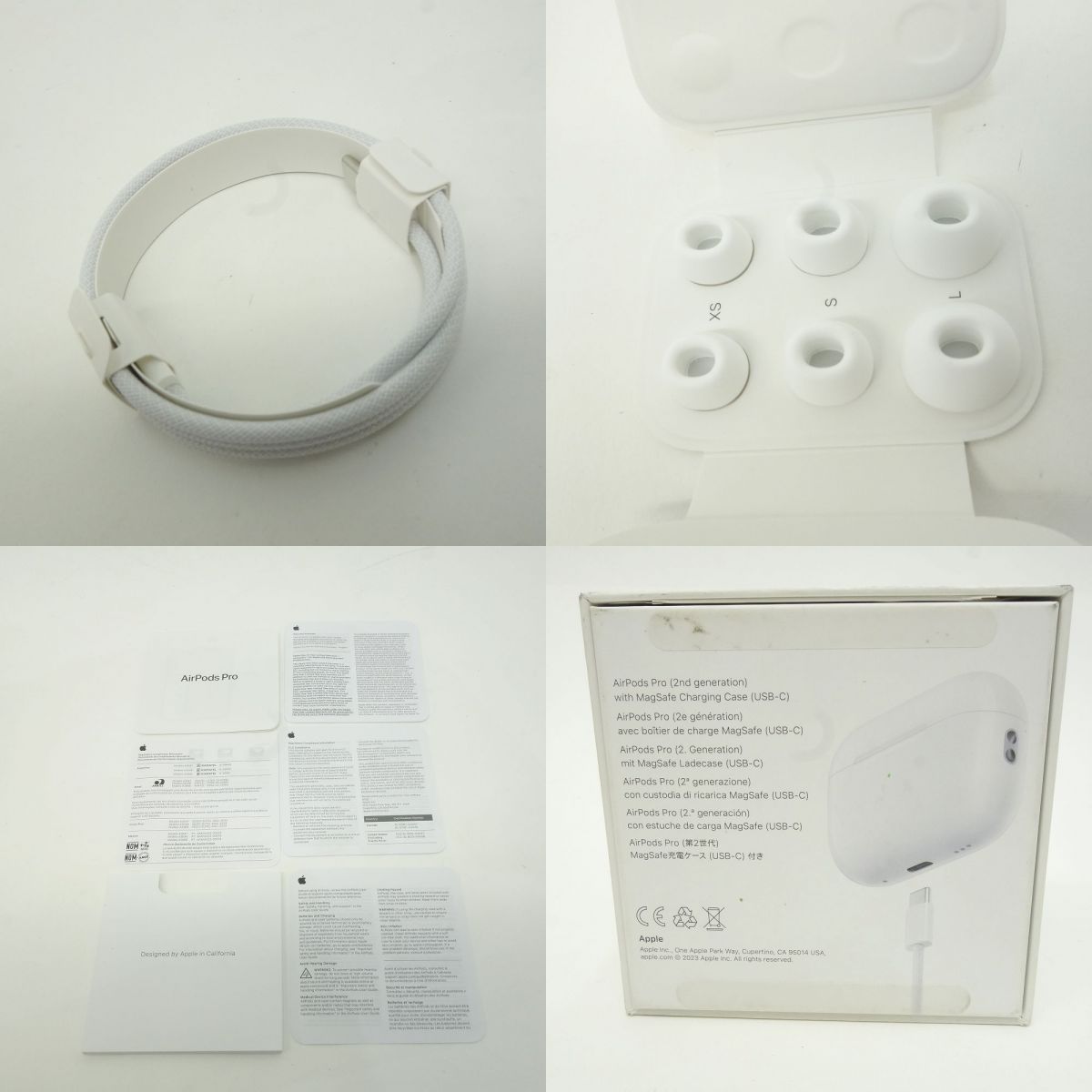 AirPods Pro 第2世代 充電ケース(USB-C) MTJV3J/A Apple AirPods Pro 2 MagSafe充電ケース(USB-C)付き MTJV3J/A