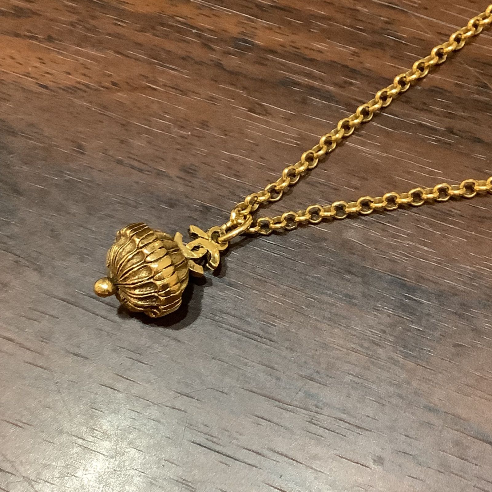 シャネル CHANEL VINTAGE チェーン ネックレス ゴールドカラー