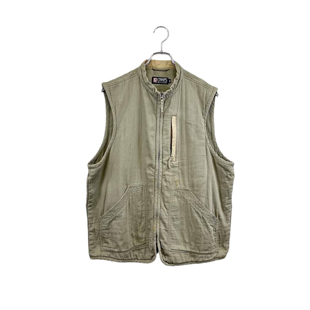 Chaps Ralph Laurenベスト  チャップス ラルフローレン  無地 ベージュ系  メンズ サイズ 2L 6