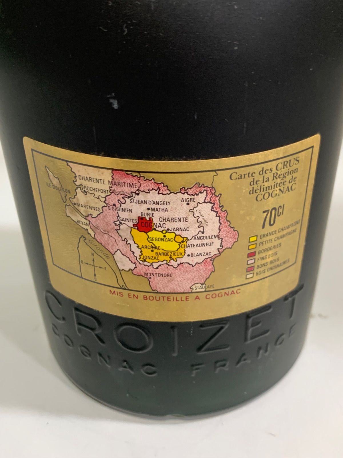 注目！【古酒 コニャック】CROIZET Age Inconnu クロアーゼ アージュ