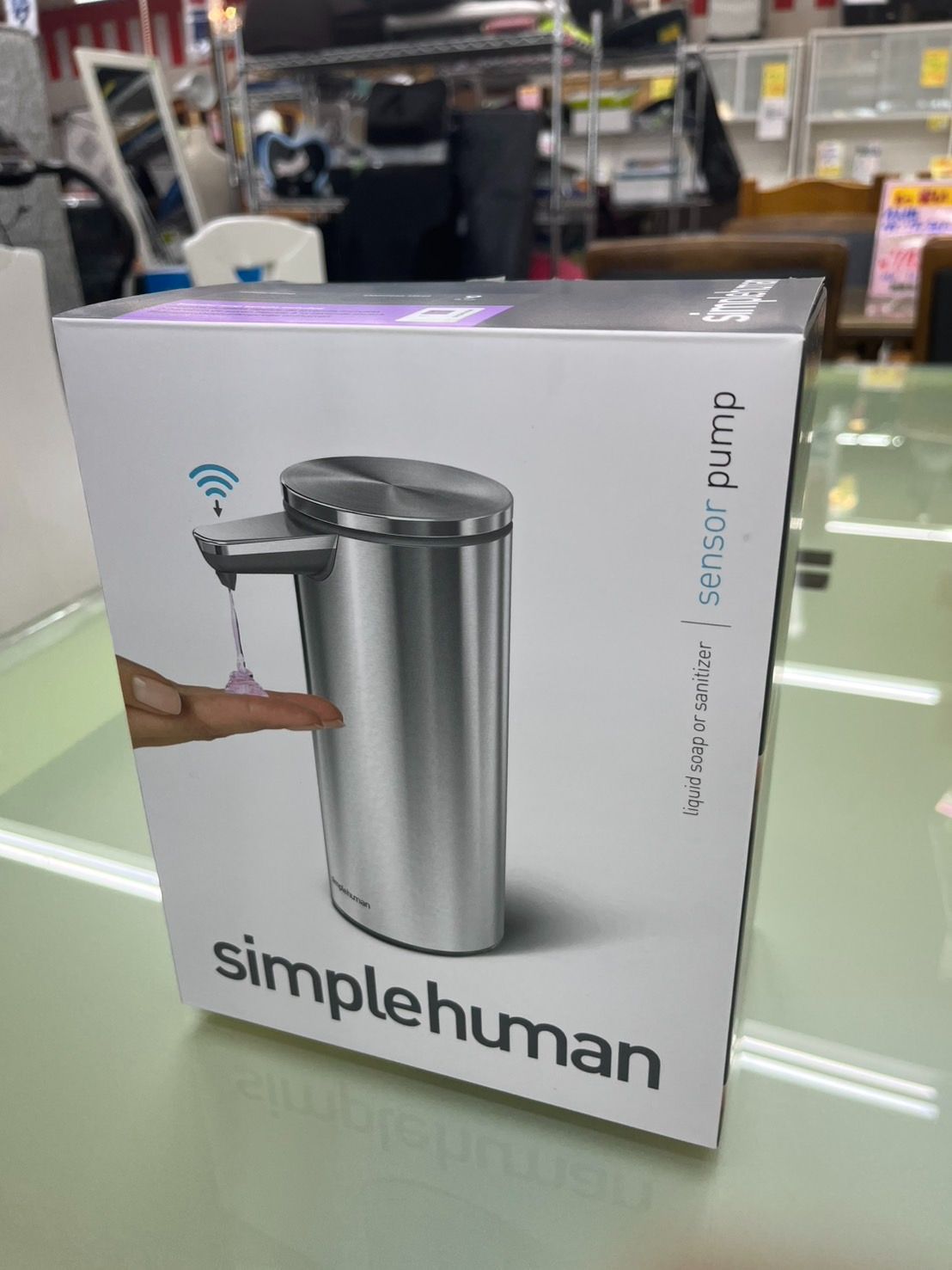 simple human シンプルヒューマン センサーポンプソープディスペンサー