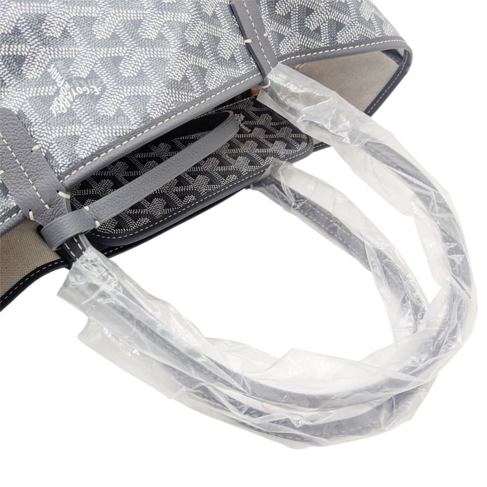 GOYARD ゴヤール サンルイPM PVC グレー トートバッグ ショルダー