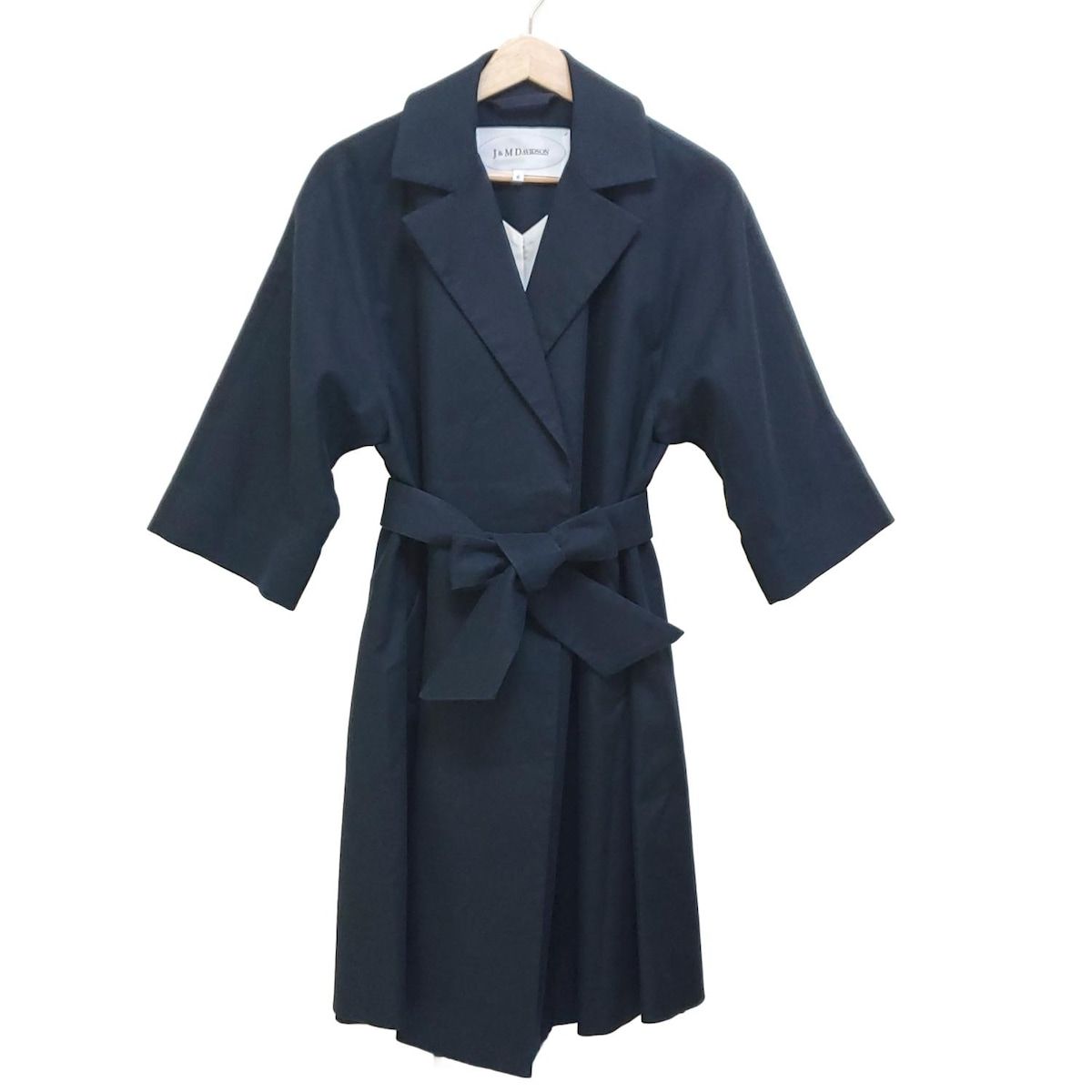 J-MDavidson ジェイ-エムデヴィッドソン コート サイズ6 M レディース - ダークネイビー 長袖 秋