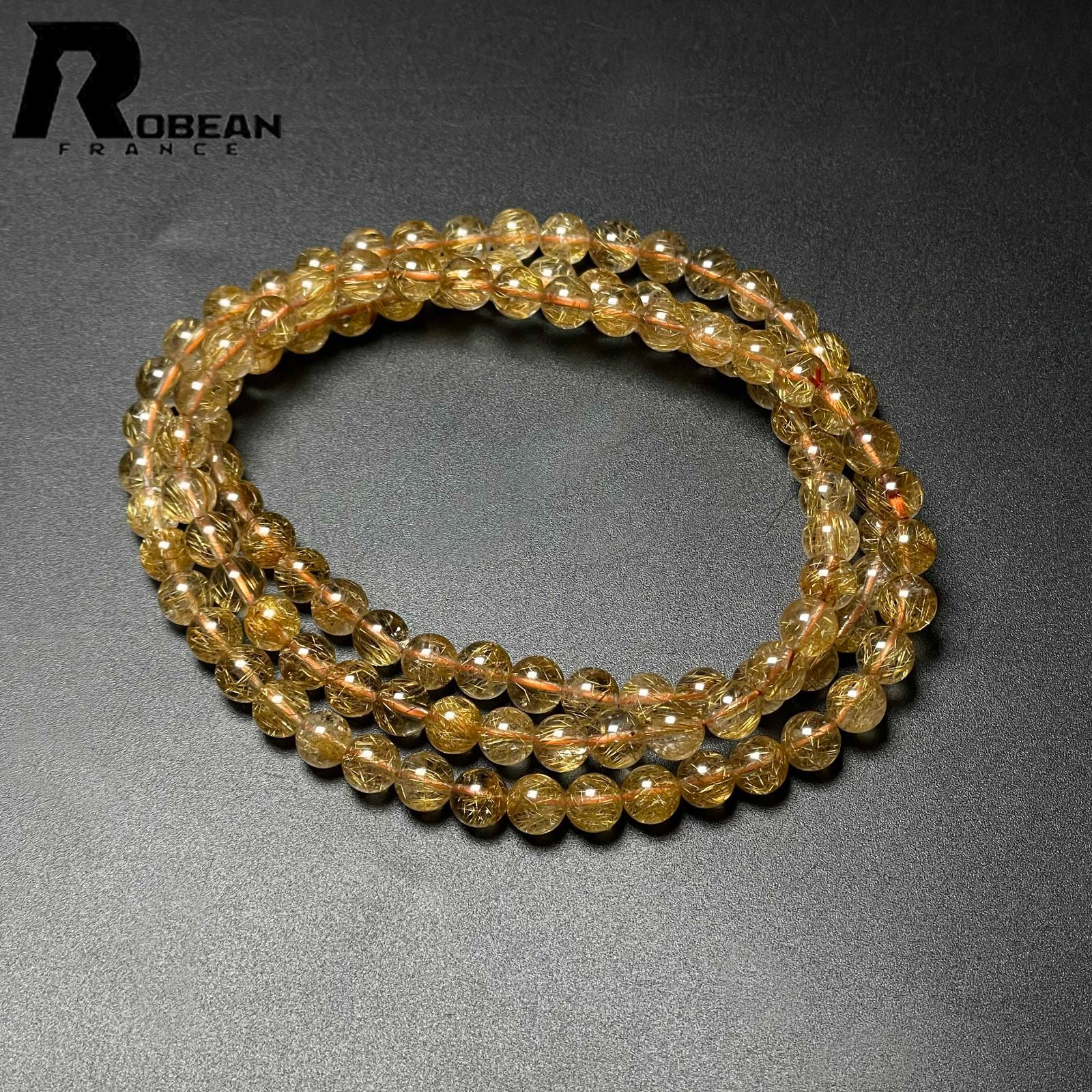 ばっくまんさん」リザードクオーツ ルチルブレス ストーンマーケット