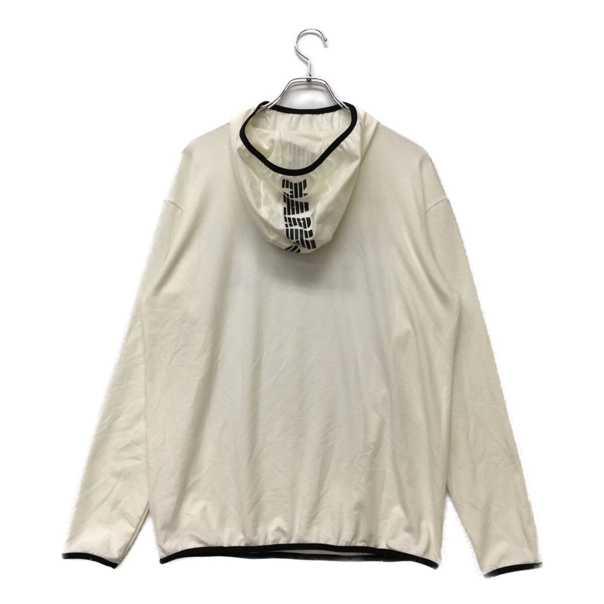 【美品】MARK&LONA（マークアンドロナ）長袖 モックネック 白/S MARK&LONA マークアンドロナ モックネック 長袖 白 MARK&LONA マーク