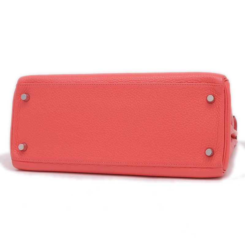 エルメス ケリー28 内縫い トリヨン ローズジャイプール シルバー金具  