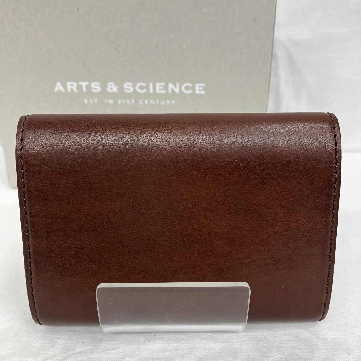 ARTS&SCIENCE ／アーツ＆サイエンス／カードケース／ブラウン