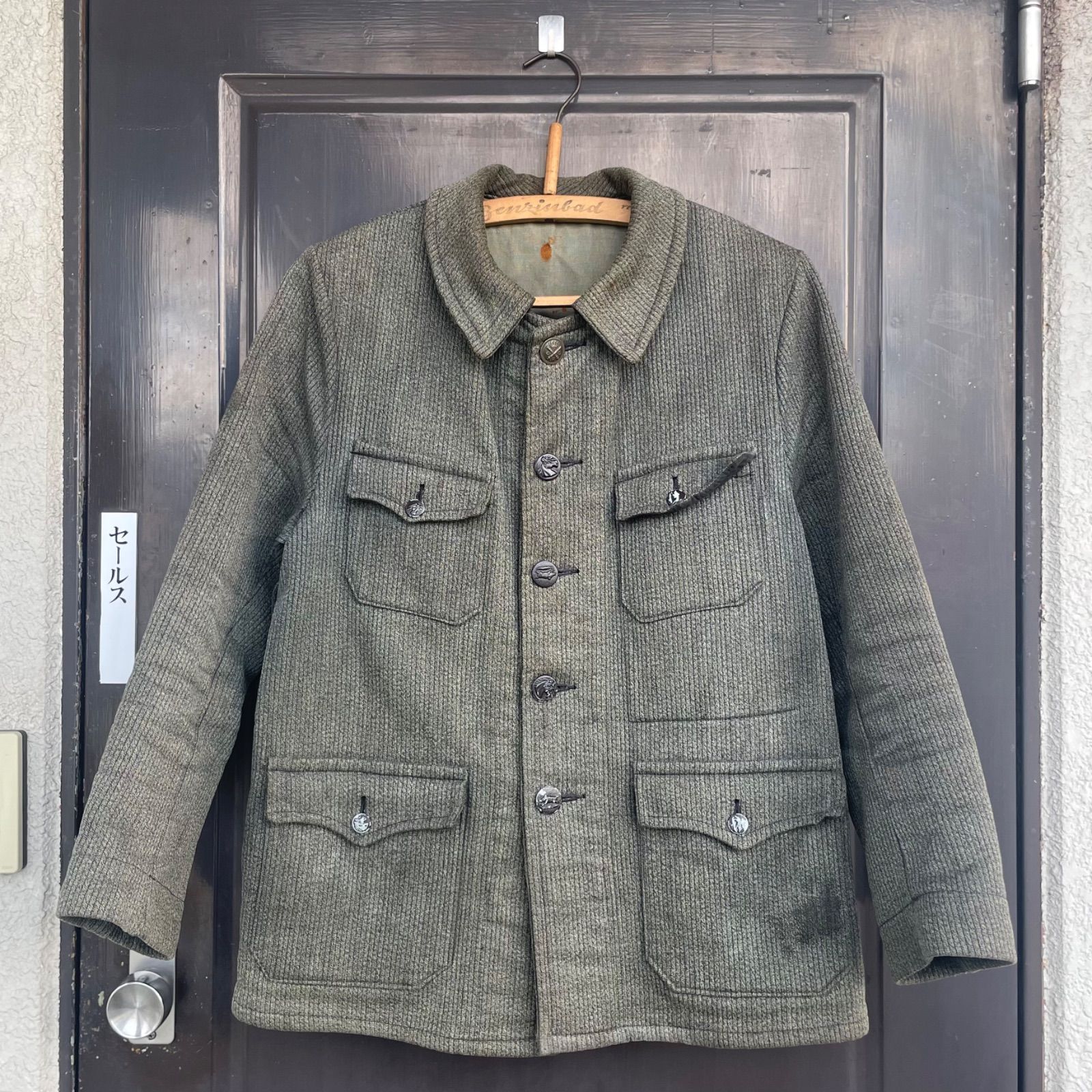 50年代 コットンピケハンティングジャケット - メルカリ