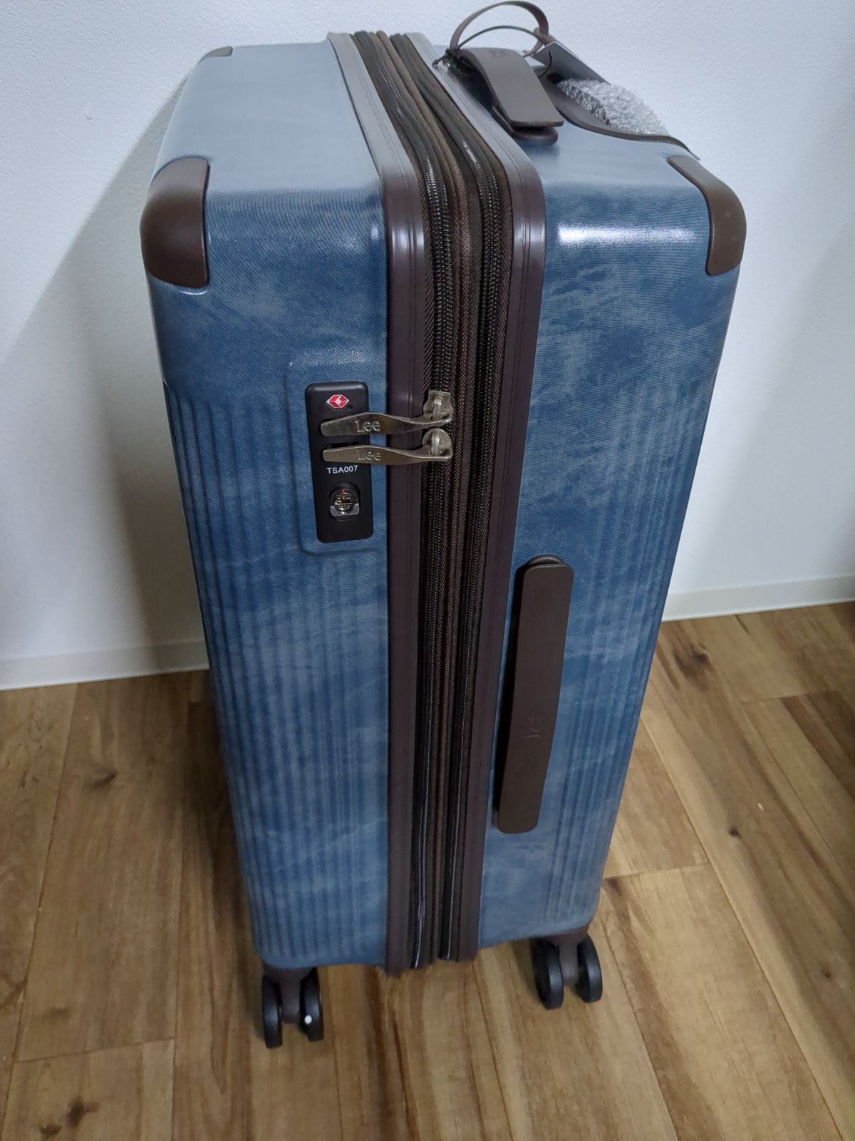 LEE スーツケース キャリーケース ネイビー 3.8キロ - なんでも