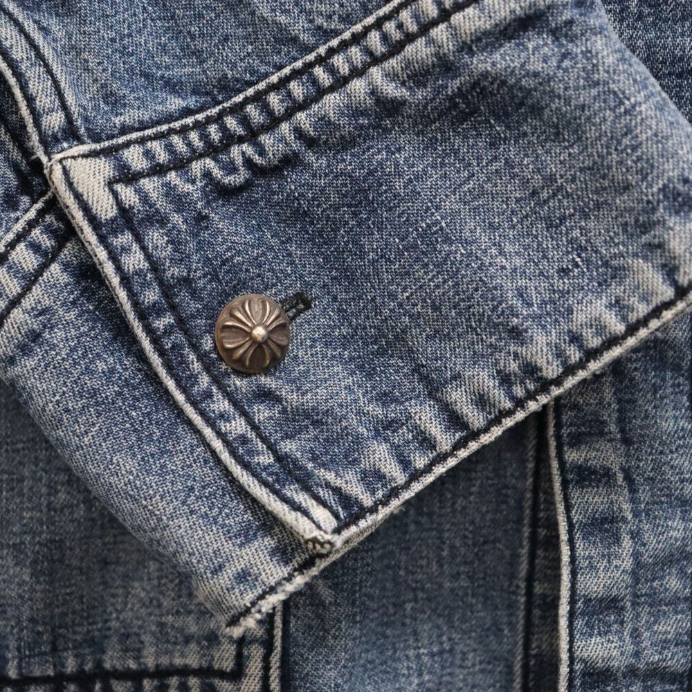 CHROME HEARTS (クロムハーツ) Last Bite Denim Shirts ラストバイト