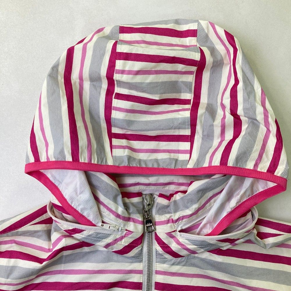 サイズ：40 ADABAT アダバット 4way レイン ワンピース ボーダー柄