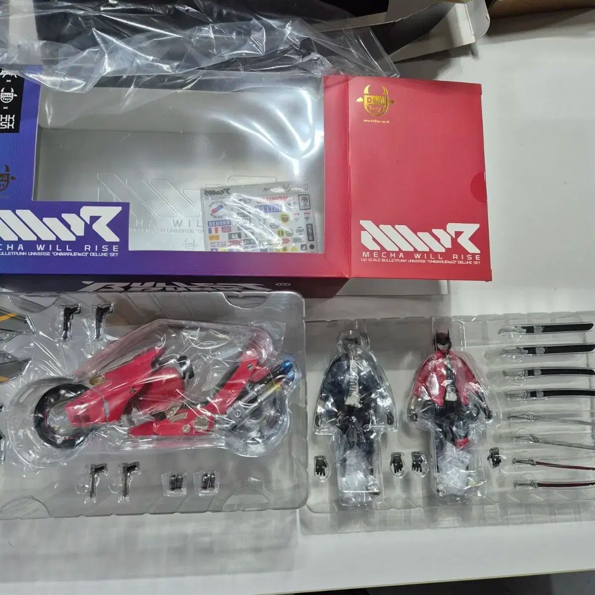 Devil Toys デビルトイズ 1 12 鬼丸 レッド デラックス セット