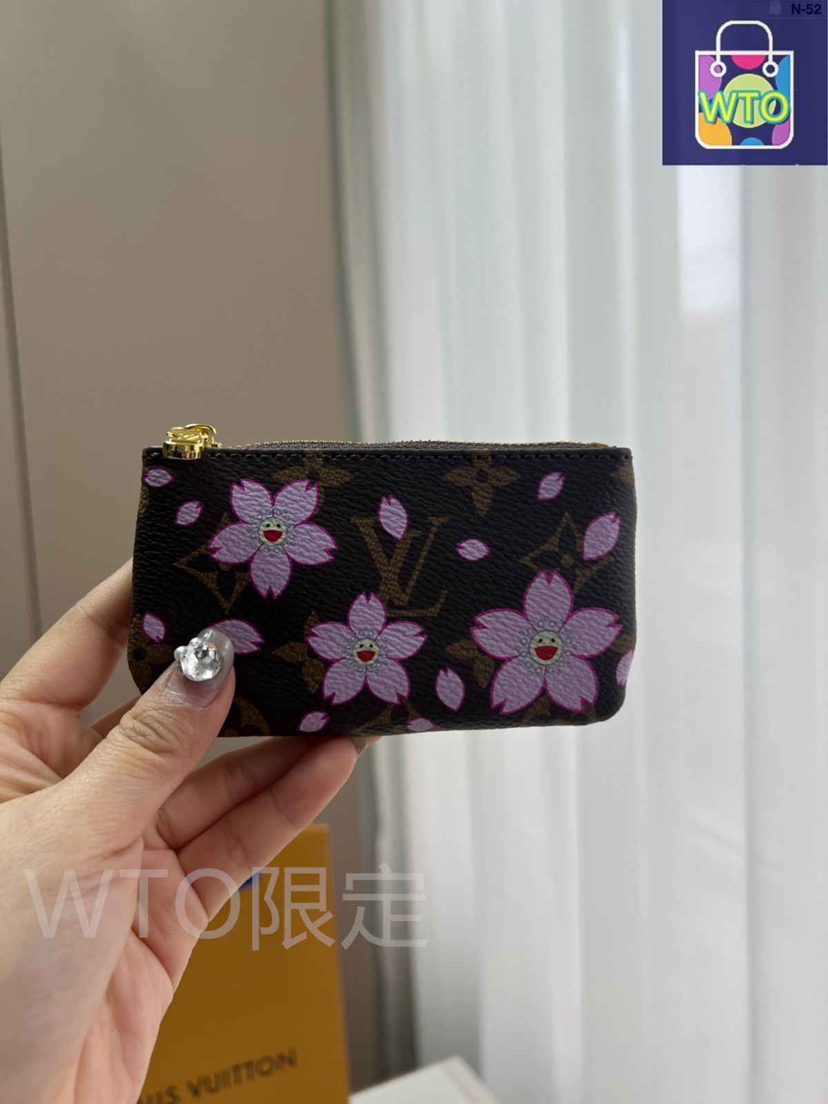 国内発送【サクラ限定コラボ】Louis Vuitton 村上隆ナノバケット 選べるお色ルイヴィトン 村上隆コラボ バケットバッグ ナノ