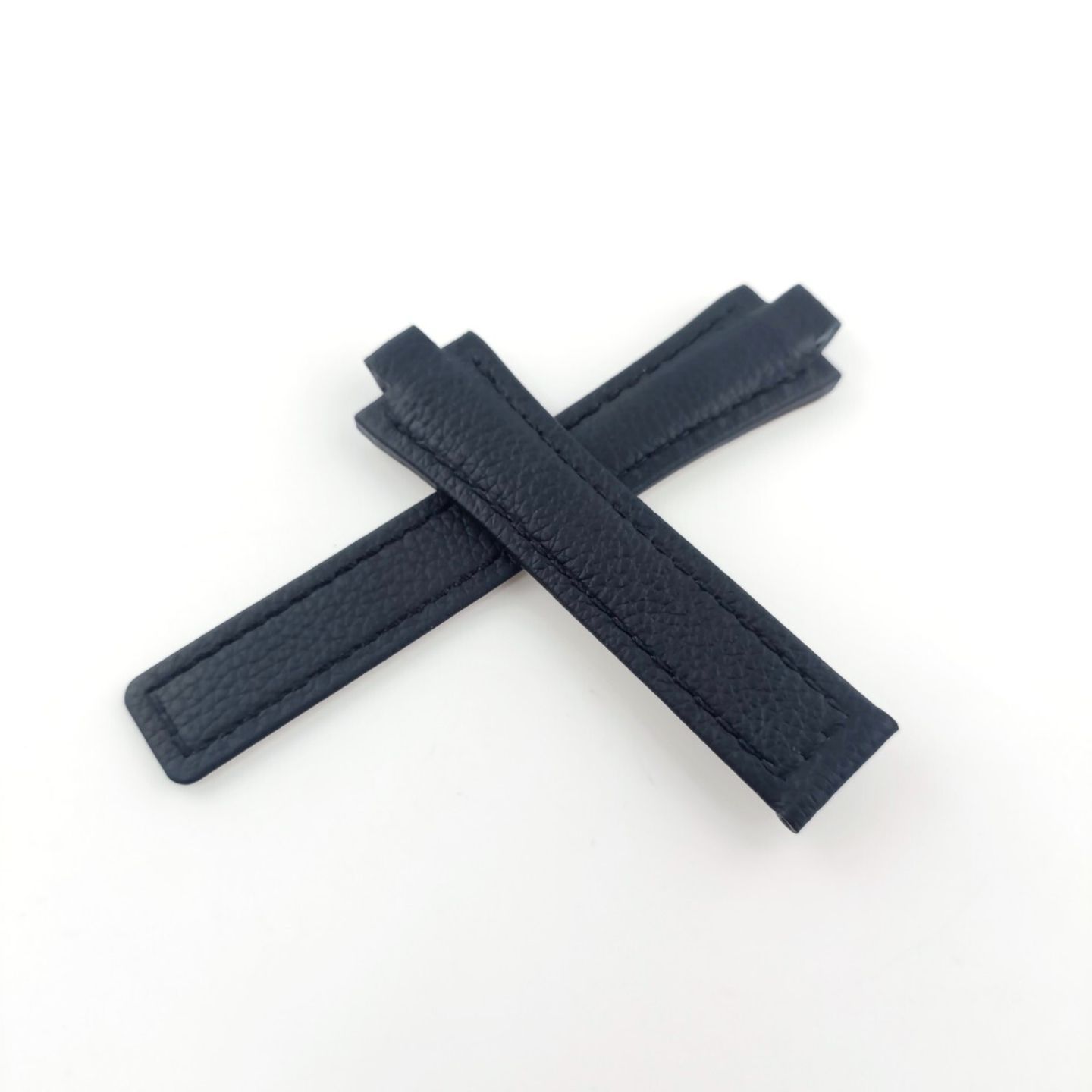 腕時計 社外品 バッファローグレインレザー ベルト 21mm ブラック 黒 対応 タグホイヤー キリウム Tag Heuer