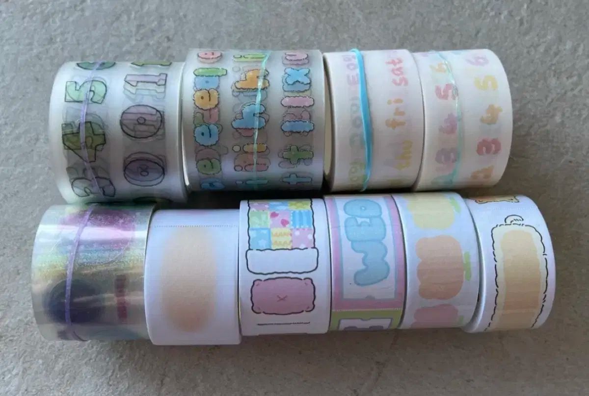 ☆ 韓国作家様 キスカットテープ キスカットマスキングテープ 7個