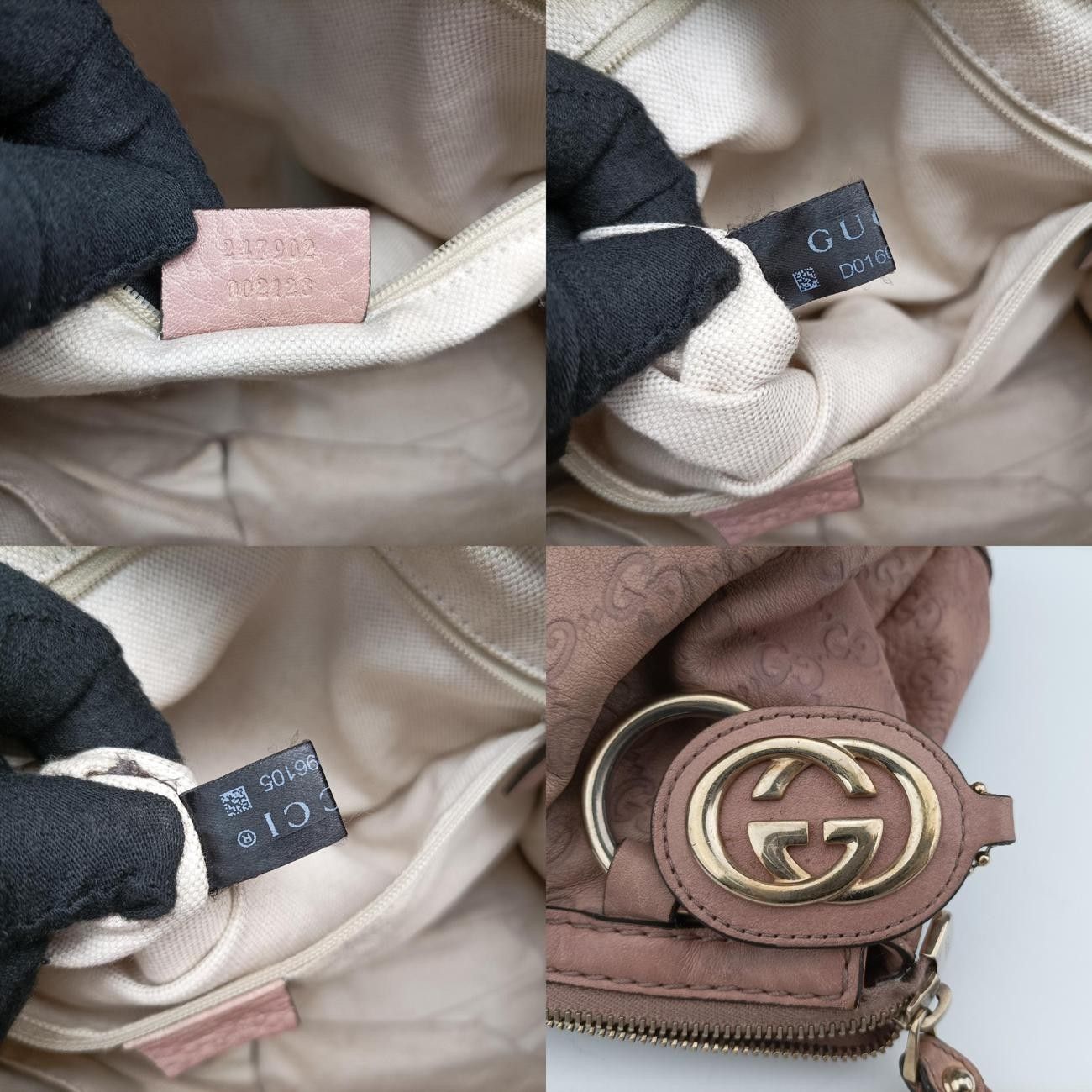 グッチGucciスーキーピンクレザー247902D016096105