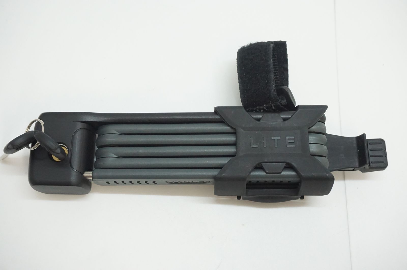 ABUS BORDO LITE 6050 アバス 自転車ロック 折りたたみ式 黒 自転車