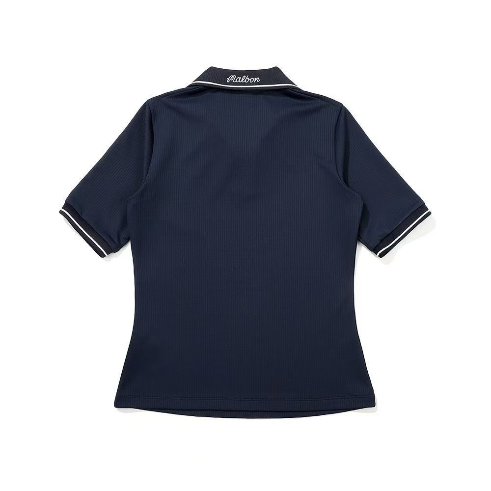 malbon golf ポロシャツ ゴルフウェア 半袖 夏 練習用 通気性