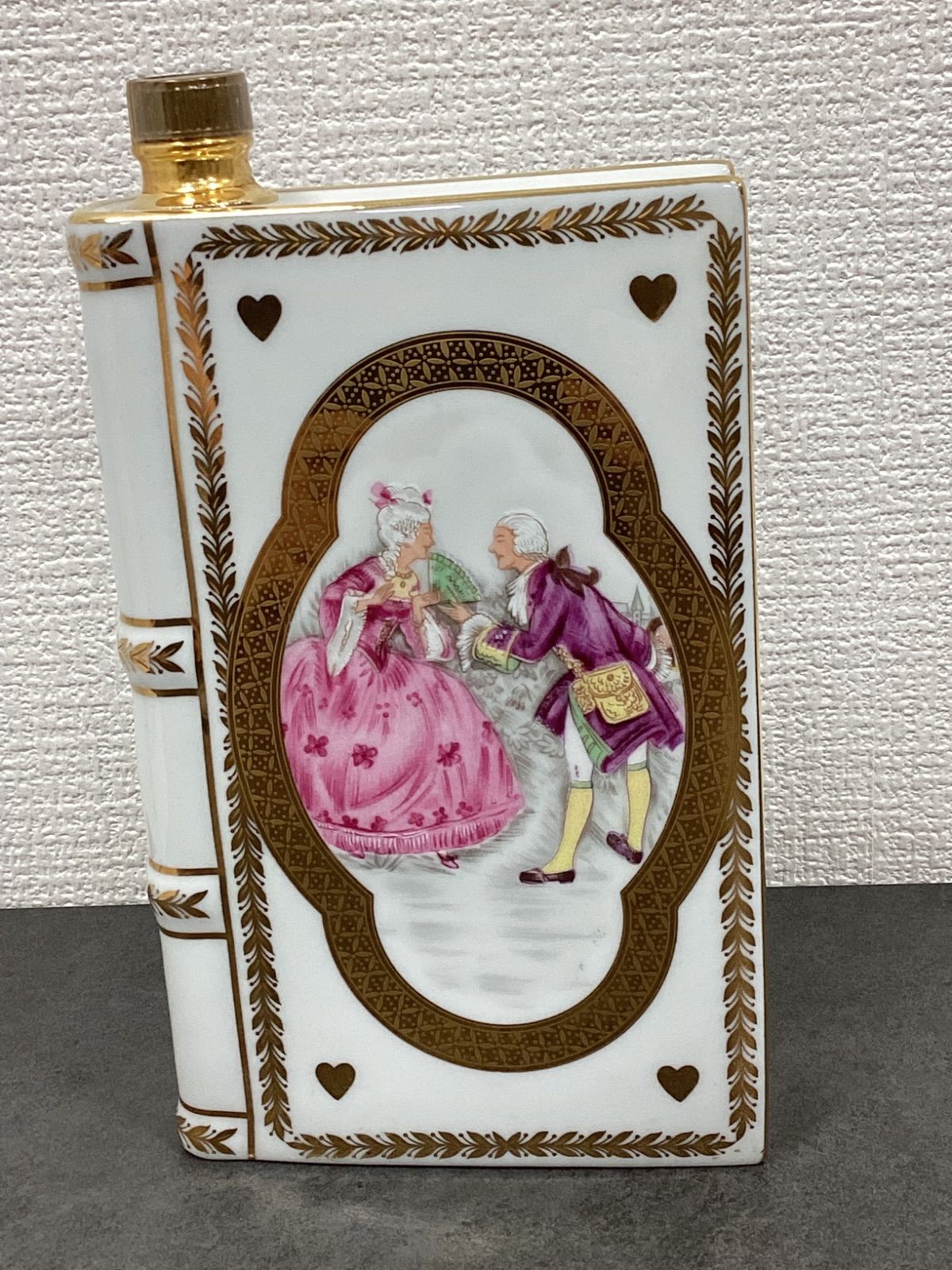 カミュ ナポレオン ブック 陶器 天使の戯れ/紳士と淑女 ☆古酒CAMUS