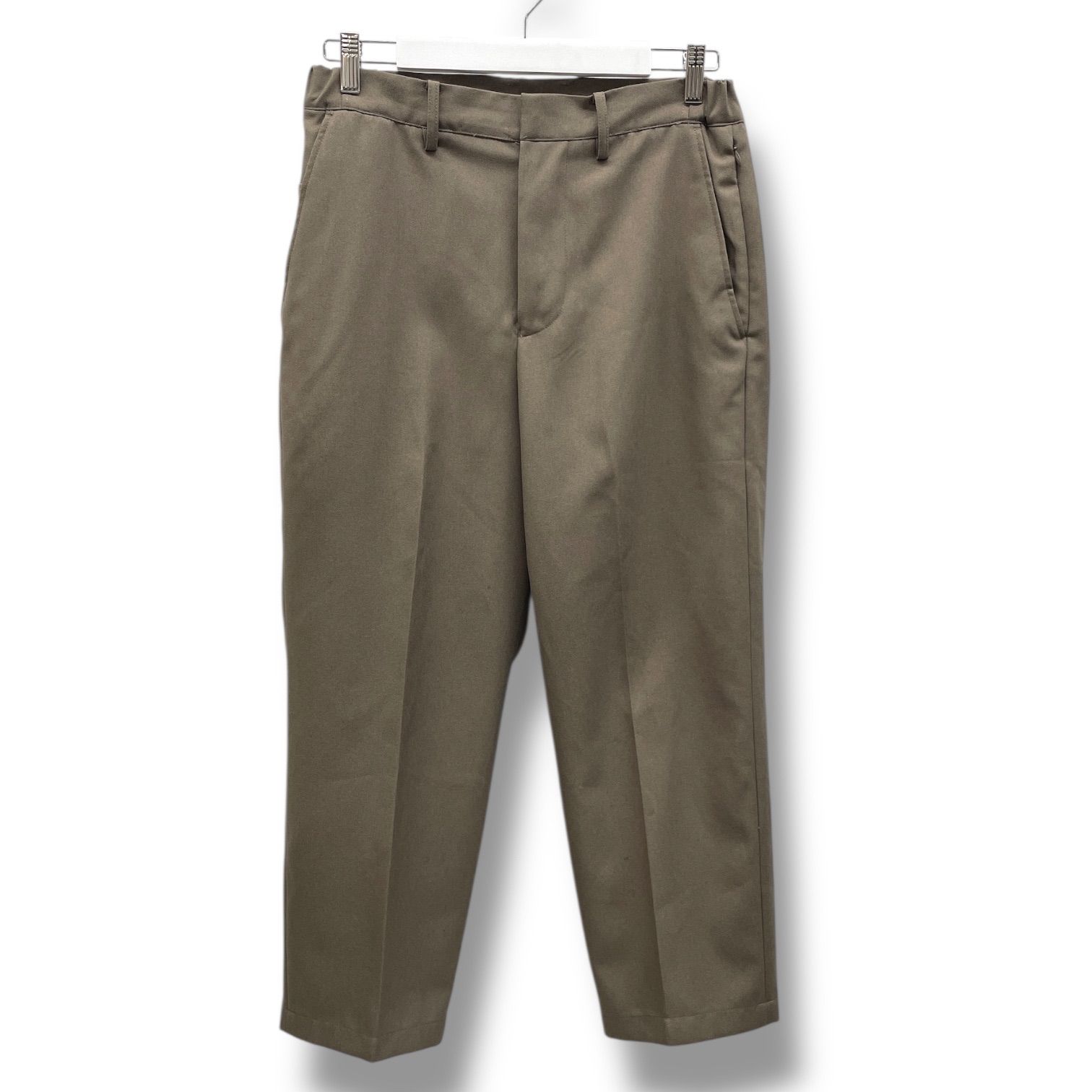 PWA プア UNI-02 スラックス MサイズP03C002-PT02 PWA プア UNIHOME-02 スラックス テーパードパンツ センタープレス 綿