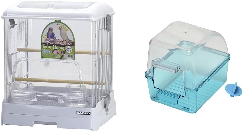 鳥かごセット　サンコー　クリアバード35 鳥かごセット サンコー クリアバード35 鳥かごセット サンコー クリア