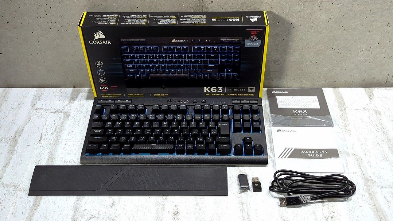 状態良好美品 Corsair コルセア K63 Wireless CH-9145030-JP 