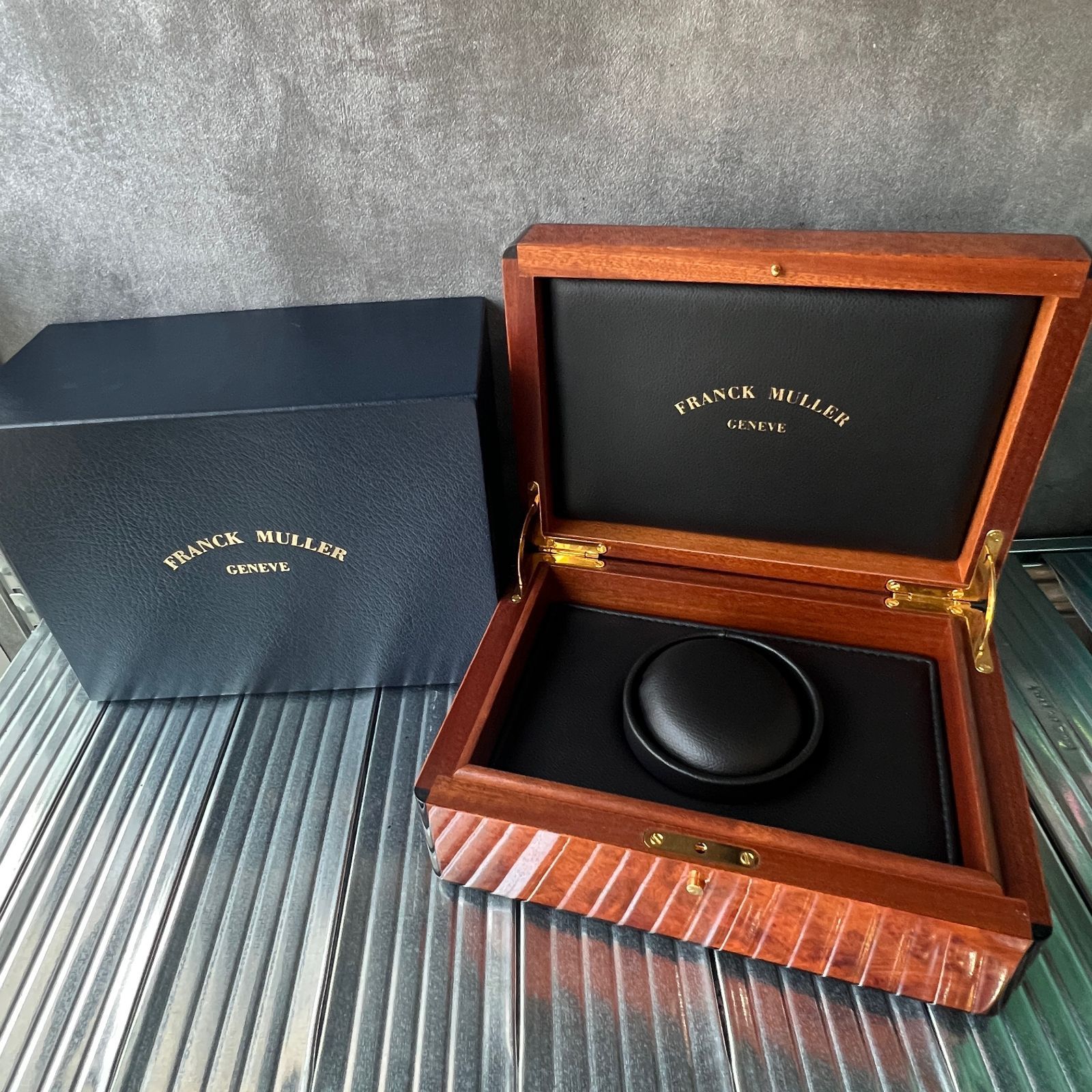 FRANCK MULLER フランクミュラー 空箱　時計収納ケース ビンテージフランクミュラー時計ケース、ヴィンテージFRANCK