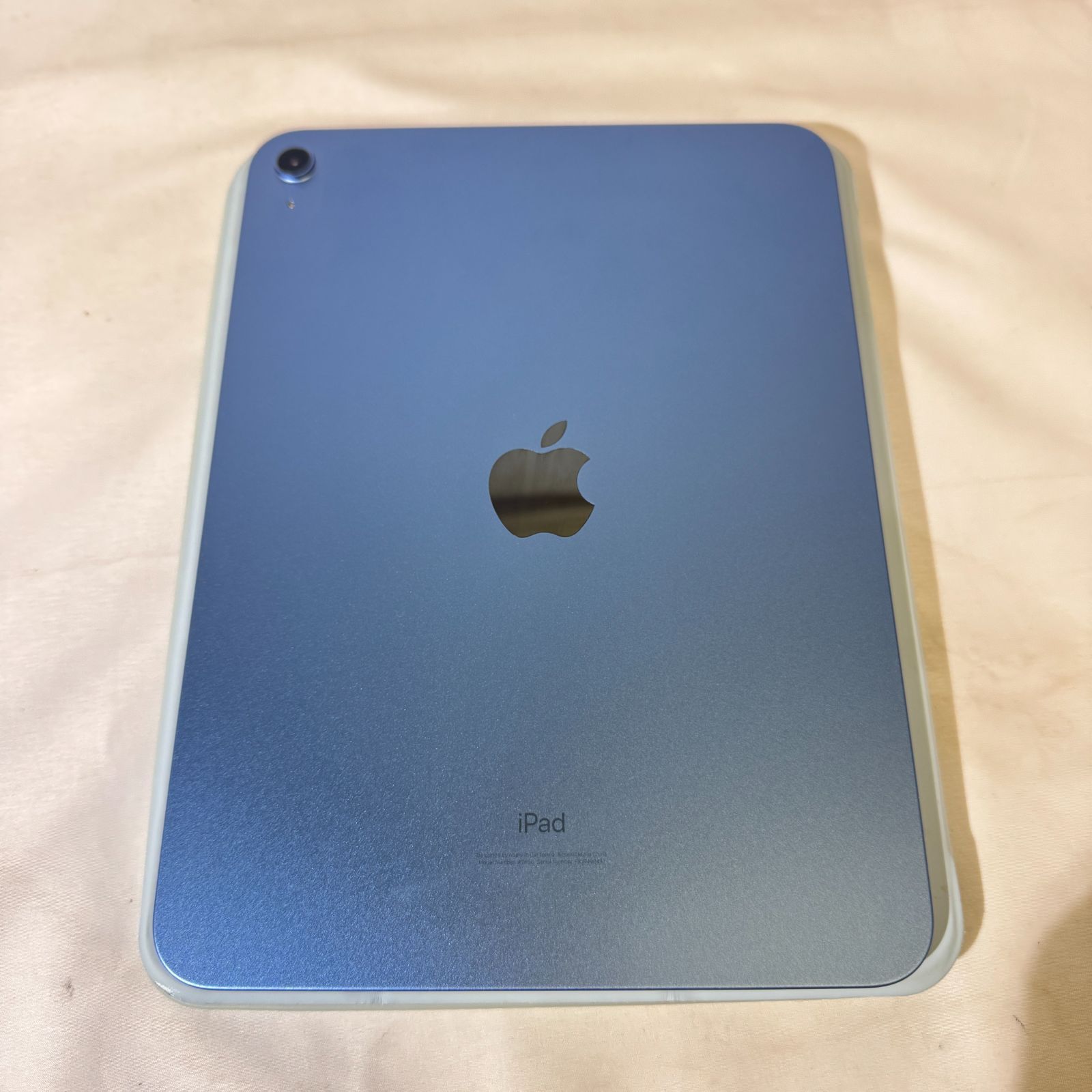 iPad 10世代 256GB ブルー Wi-Fi ケース付 - メルカリ