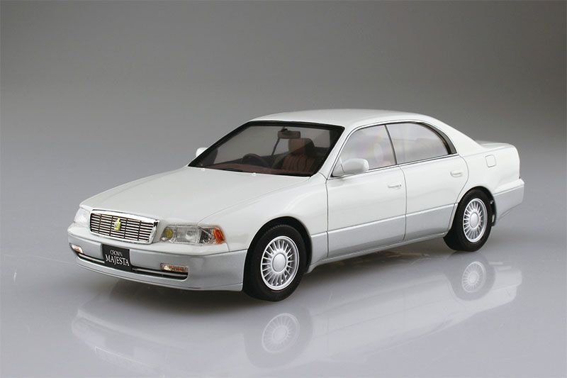 1/24 アオシマ クラウン 14マジェスタ 完成品 アオシマ プラモデル 1/24 ザ・モデルカー No.114 1/24 トヨタ
