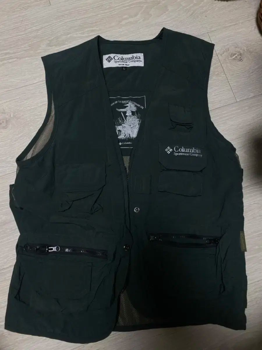 【雷市場（ポンジャン）商品韓国直送】 Columbia(コロンビア) フィッシング ベスト L