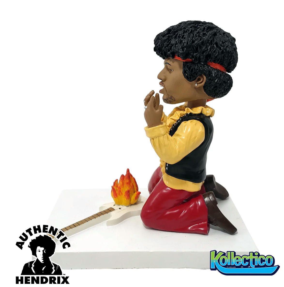 【レア限定品】ジミ・ヘンドリクス ボブルヘッドフィギュア（美品） ジミヘンドリックス JimiHendrix 首振りドール DOLL,フィギュア