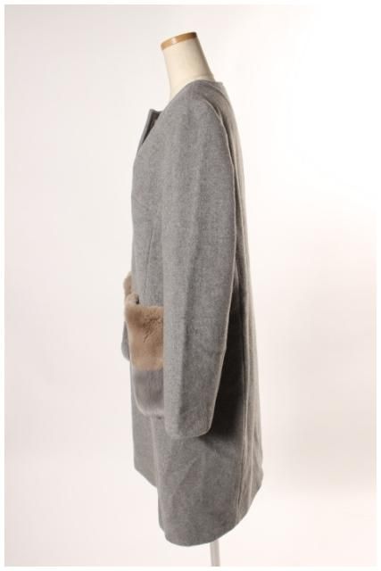 美品⭐︎アベニールエトワールモッズコート38 アベニールエトワール Aveniretoile 17AW コート ロング ノー