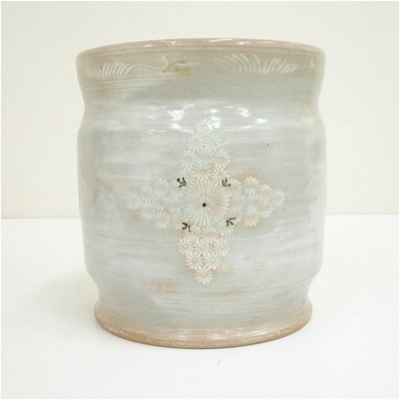 狂言袴水指 共箱