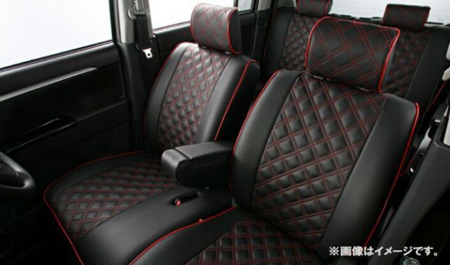 CLAZZIO クラッツィオ QUILTING Type キルティングタイプ シートカバー DAIHATSU ダイハツ TANTO タント 4人乗【型式L350S/L360S】【年式H15/11～H19/12】【商品番号ED-0670】